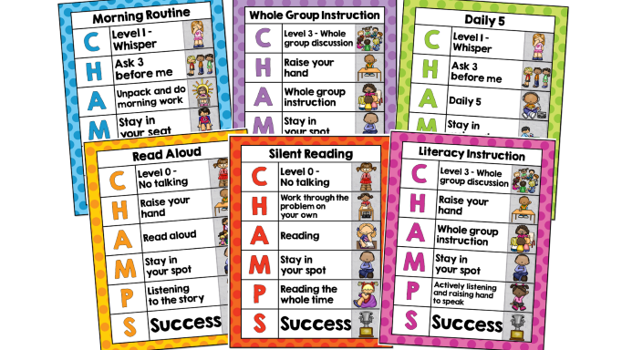 CHAMPS Behavior Management Editable Notebook Mrs B s Beehive