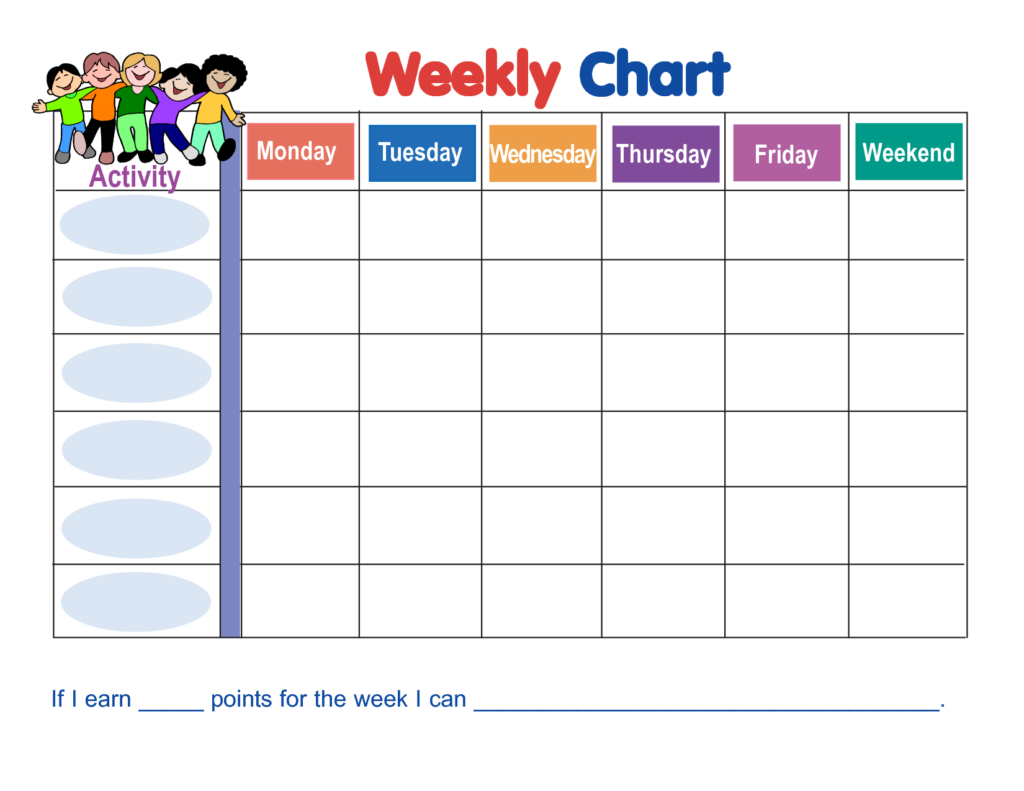 Chart For Good Behavior