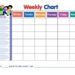 Chart For Good Behavior