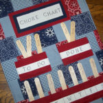 Chore Chart With Pockets And Popsicle Sticks Chore Chart Kids Chore