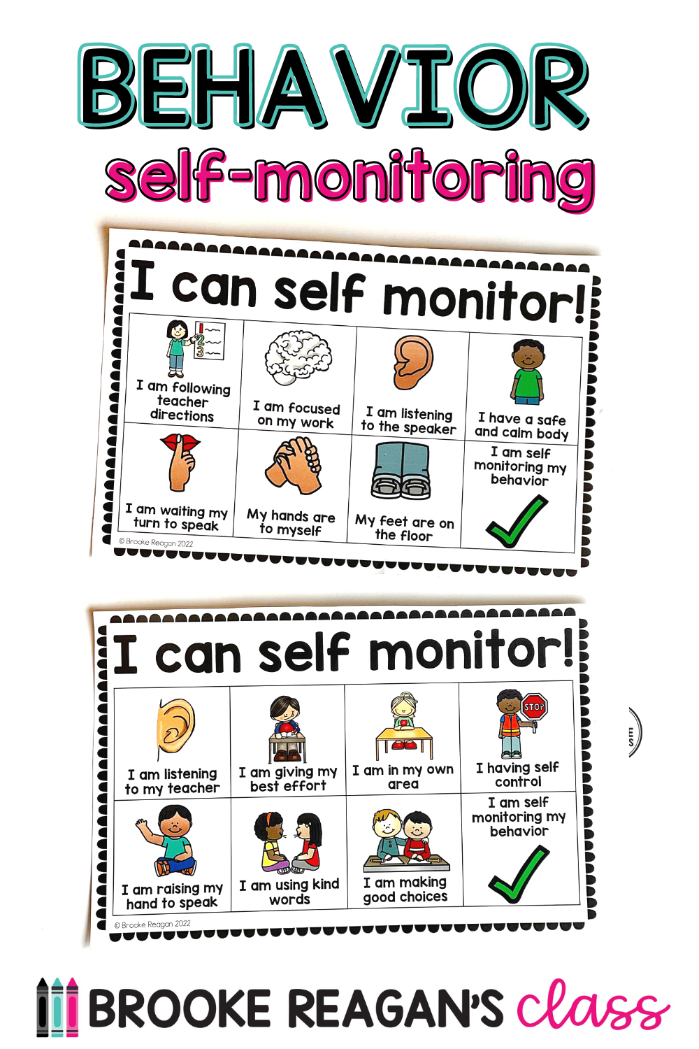 Classroom Behavior System Kindergarten Behavior Behavior Goals 