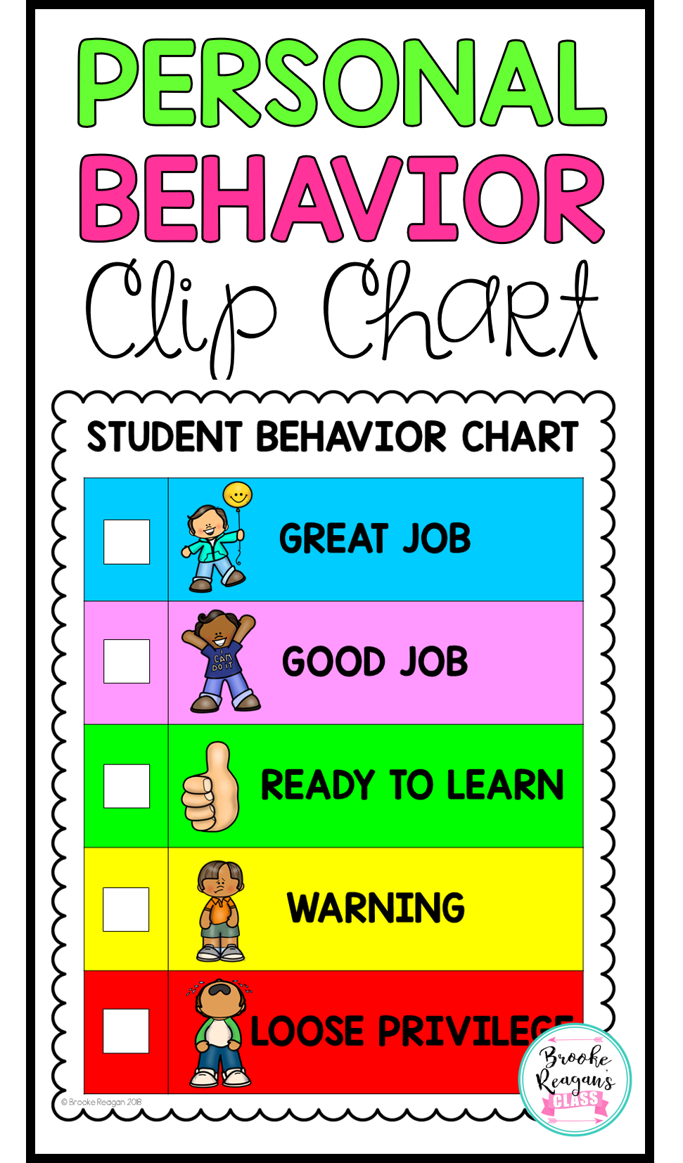 Clip Chart For Behavior