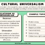 Cultural Universalism Definition 10 Examples Criticisms 2024