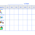 Daily Behavior Chart Template Free