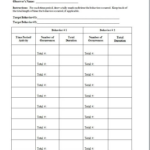 Data Collection Chart Template BestTemplatess BestTemplatess