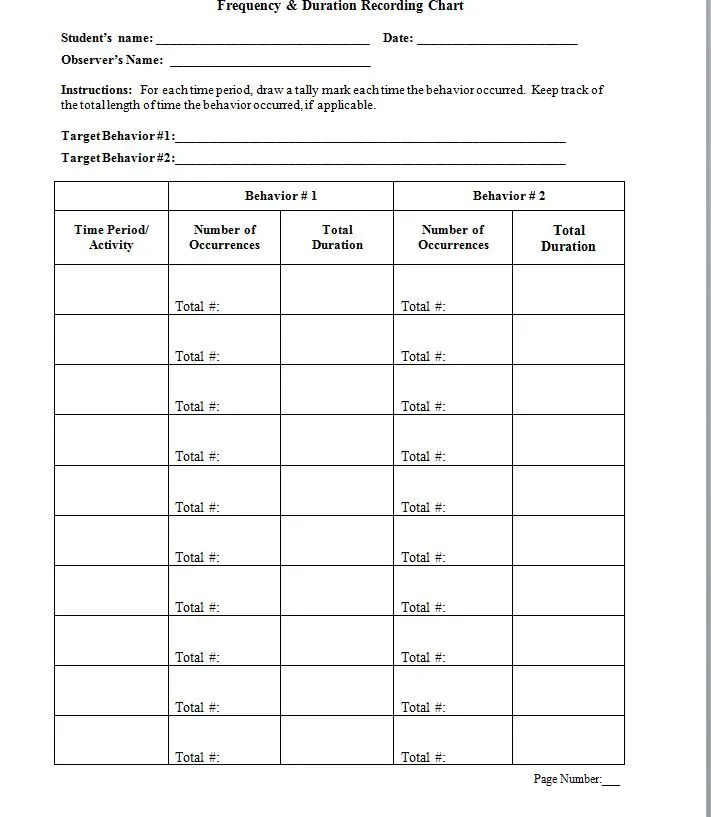 Data Collection Chart Template BestTemplatess BestTemplatess