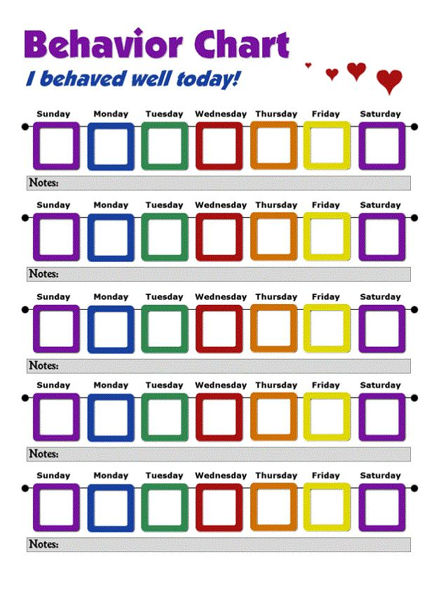 Diy Behavior Chart Ideas For Home