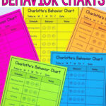 Editable Student Individual Behavior Chart Student Behavior Chart