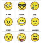 Emoji Feelings Chart Feelings Faces Feelings Preschool Kids Feelings