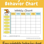 Football Weekly Behavior Chart Fillable ACN Latitudes Behaviour