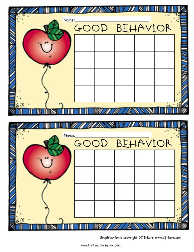 Free Behavior Charts Lovetoknow Weekly Point Charts Are A Great Way 