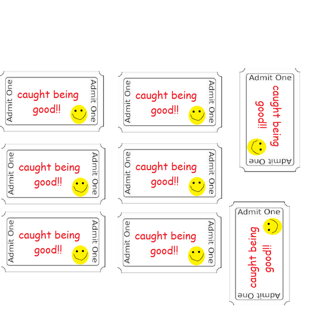 Free Caught Being Good Printables Printable Templates