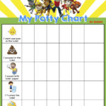 Free Potty Training Chart Printable