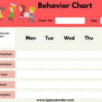 Free Printable Behavior Chart Templates Encourage Positive Habits