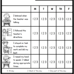 Free Printable Behavior Charts For First Graders