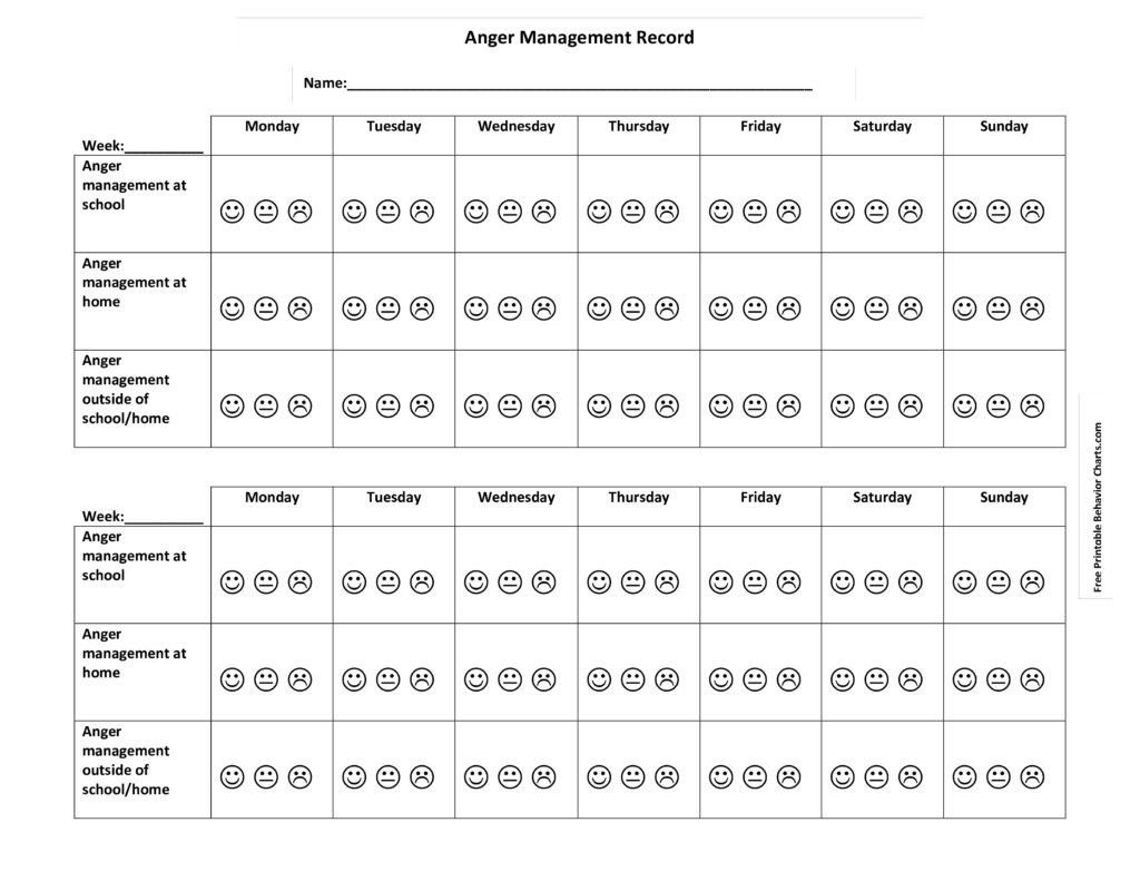 Free Printable Behavior Management Behavior Chart