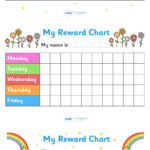 Free Printable Behavior Reward Chart