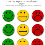 Free Printable Editable Free Smiley Face Behavior Chart Printable