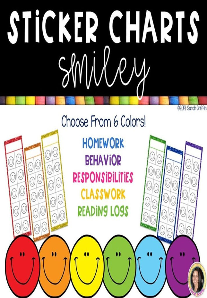 Free Printable Editable Free Smiley Face Behavior Chart Printable 