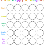 Free Printable Good Behavior Sticker Chart Printable Templates