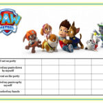 Free Printable Paw Patrol Behavior Chart Printable Templates