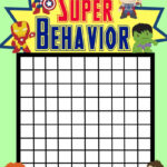 Good Behavior Rewards Charts More Excellent Me