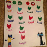 Green And Red Choice Behavior Chart Featuring Pete The Cat Art