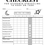 I Created This As A Checklist That Can Be Used By Students To Improve