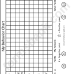 Individual Behavior Chart Printable Pdf Download