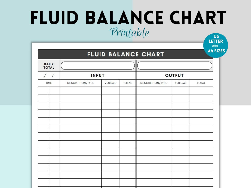 Intake And Output Chart Iv Fluids Chart Organization Vrogue co