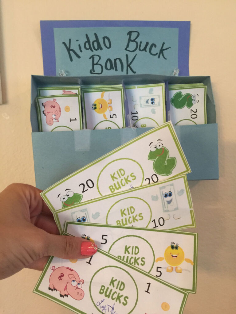 Kiddo Bucks Fun Reward System At Home Behavior Rewards Kids Rewards 