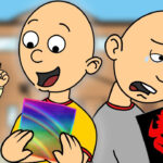 LONGEST Behavior Chart Day Caillou Gets The DOUBLE RAINBOW Card YouTube