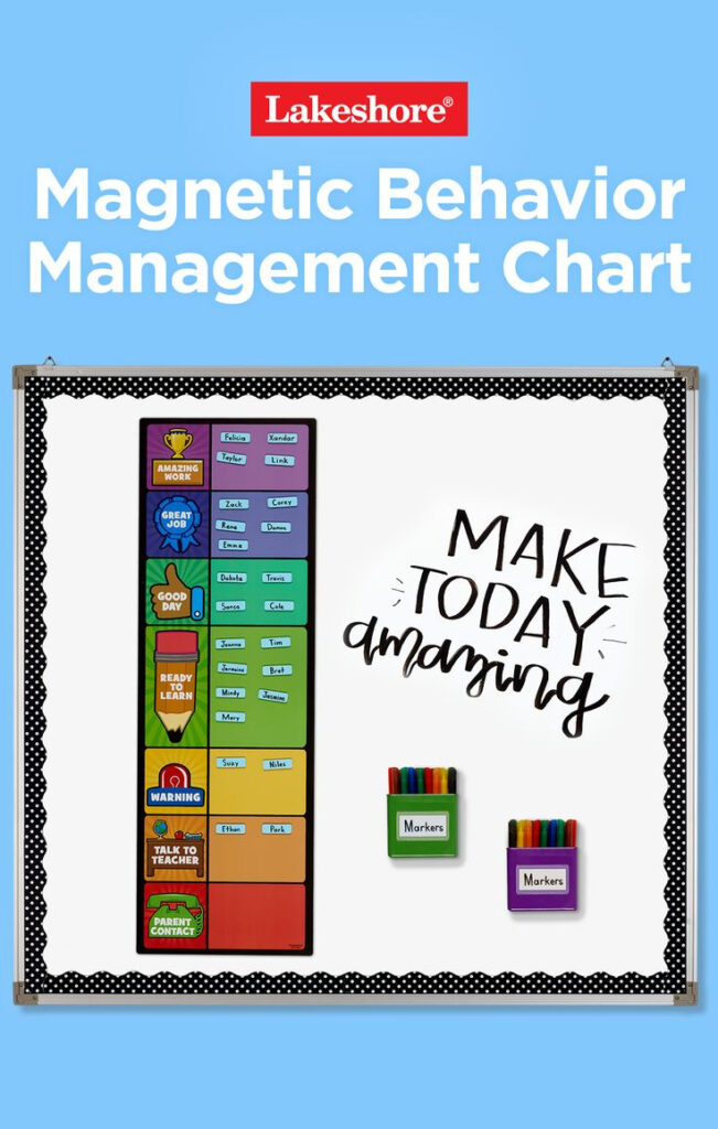 Magnetic Behavior Management Chart Behavior Management Chart 