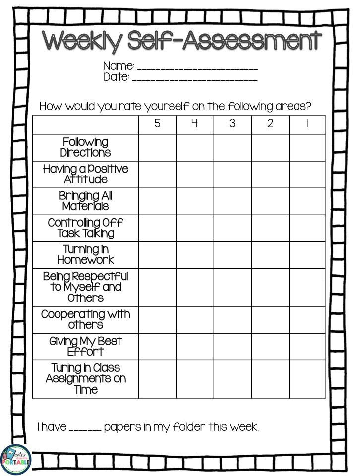 Notes From The Portable The 1 Way To Improve Student Behavior Self 