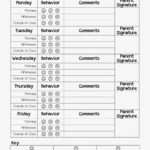 Parent School Behavior Chart Classroom Behavior Chart School