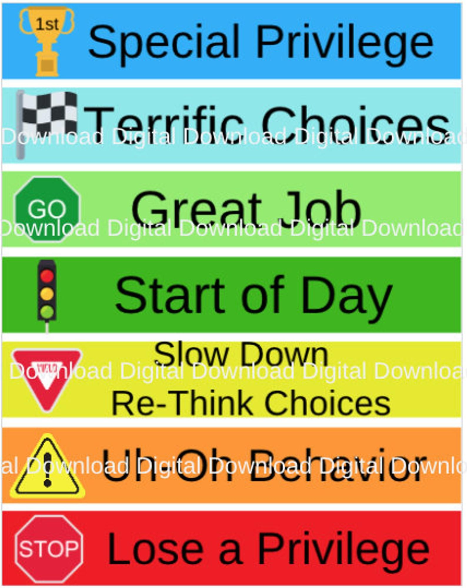 Positive Behavior Chart Home Behavior Charts Behaviour Chart Kids 