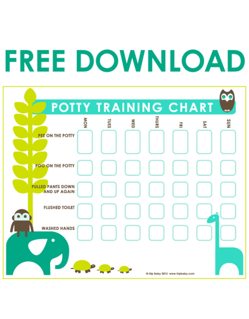 Potty Training Chart FREE DOWNLOAD Vancouver s Best Baby Kids Store 