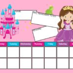 Princess Behavior Chart Template EdrawMax EdrawMax Templates