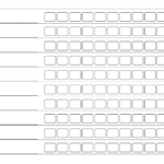 Printable Blank Behavior Charts