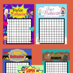 Printable Good Behavior Chart