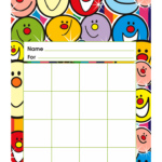 Printable Smiley Faces Behavior Chart