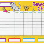 Simple Printable Reward Charts 101 Activity