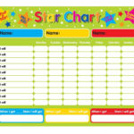 Star Reward Chart Printable Printable Templates