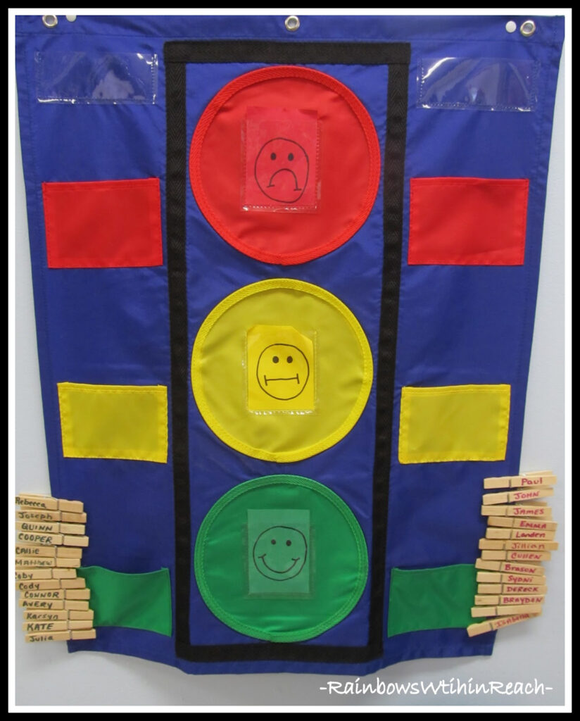 Stop Light Behavior Chart