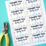 These Printable Caught You Being Good Punch Cards Are A Great Way To