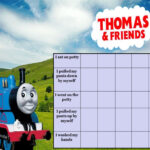 Thomas And Friends Potty Training Chart Potty Training Rewards Potty