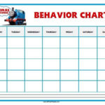 Thomas Tank Engine Behavior Chart Behaviour Chart Printable Reward