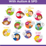 Triggers For Kids With Autism SPD Infographic